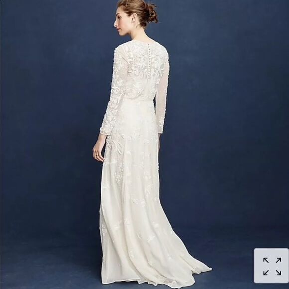 *J.CREW $2,650 FLORENCE WEDDING GOWN DRESS F3784 - Picture 3 of 8